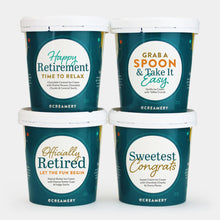 Load image into Gallery viewer, Retirement Ice Cream Gift - 4 Pints