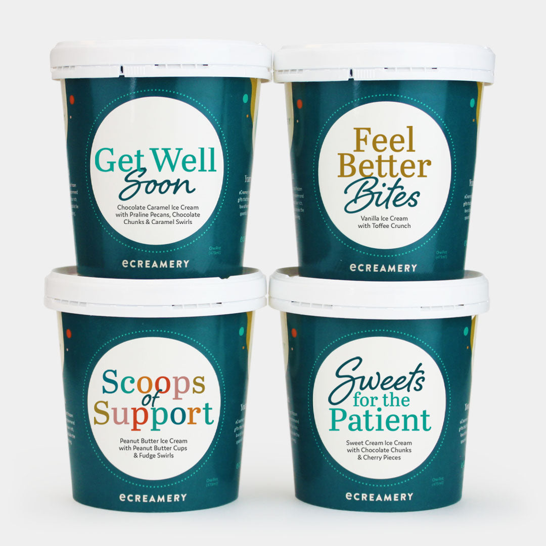 Get Well Soon Ice Cream Delivery eCreamery Ship Nationwide