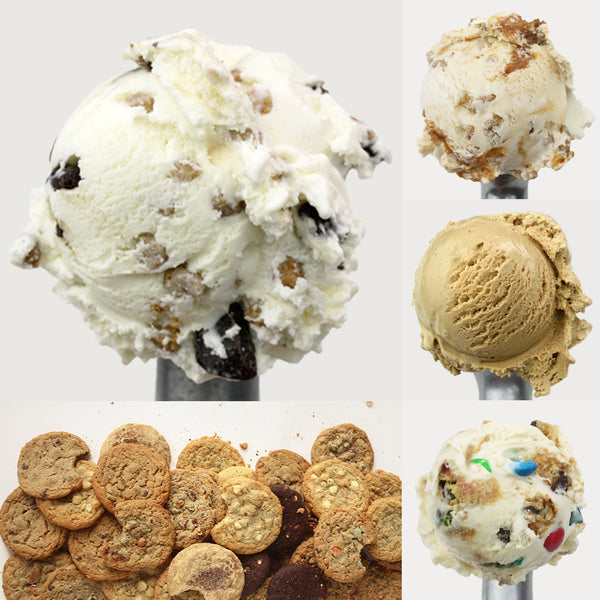 Give Thanks Ice Cream Gift - 4 Pints & 24 Cookies