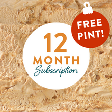 Load image into Gallery viewer, 12 Month Subscription - Ice Cream Flavors of the Month Club