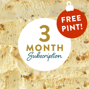 3 Month Subscription - Ice Cream Flavors of the Month Club