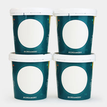 Load image into Gallery viewer, Photo of 4 blank pints of ice cream from eCreamery 