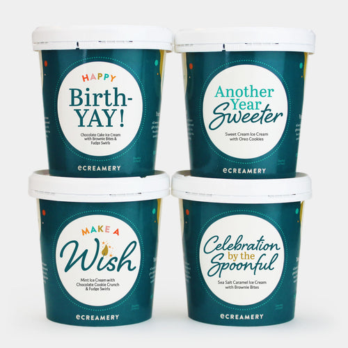 Birthday Ice Cream Gift - 4 Pints
