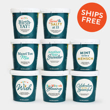Load image into Gallery viewer, Bar Mitzvah Ice Cream Gift - 8 Pints