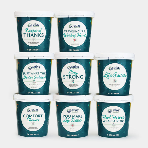 Atlas MedStaff Corporate Ice Cream Collection - 8 Pints