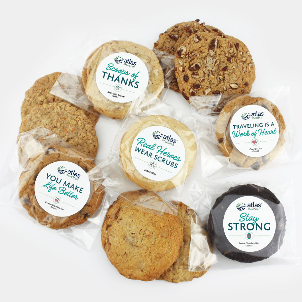 Atlas MedStaff Corporate Cookie Collection - 2 Dozen