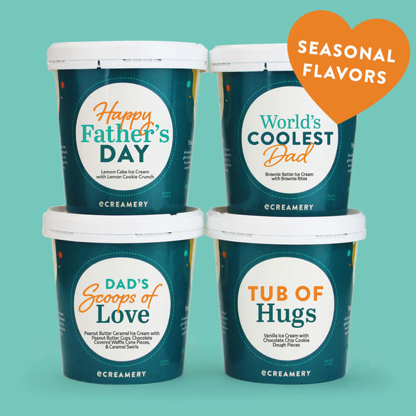 World's Sweetest Dad Ice Cream Gift - 4 Pints