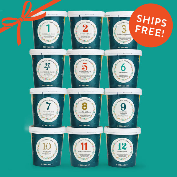 12 Days of Ice Cream Gift - 12 Pints