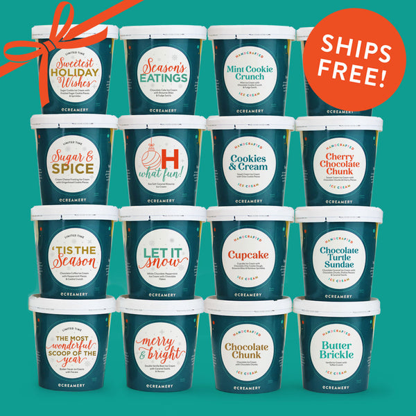 Santa's Sweet Sixteen Ice Cream Collection