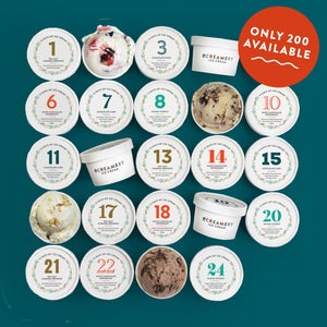 Ice Cream Advent Calendar - 24 Party Cups + 1 Pint