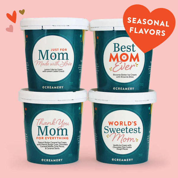Photo of Mother's Day themed Ice cream 4 pint gift