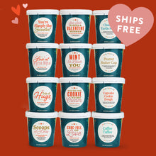 Load image into Gallery viewer, "Heaping Spoonfuls of Love" Ice Cream Gift - 12 Pints
