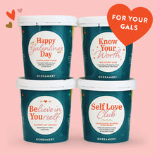Load image into Gallery viewer, Galentine's Day Ice Cream Gift - 4 Pints