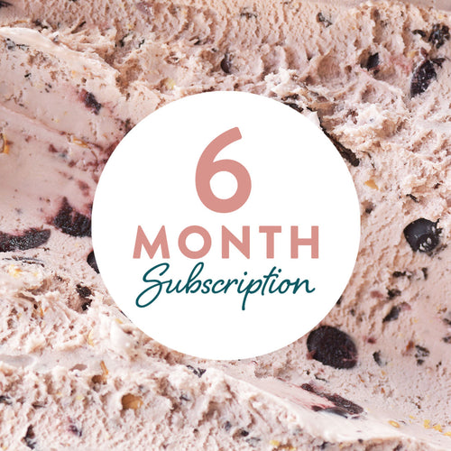 6 Month Subscription - Ice Cream Flavors of the Month Club