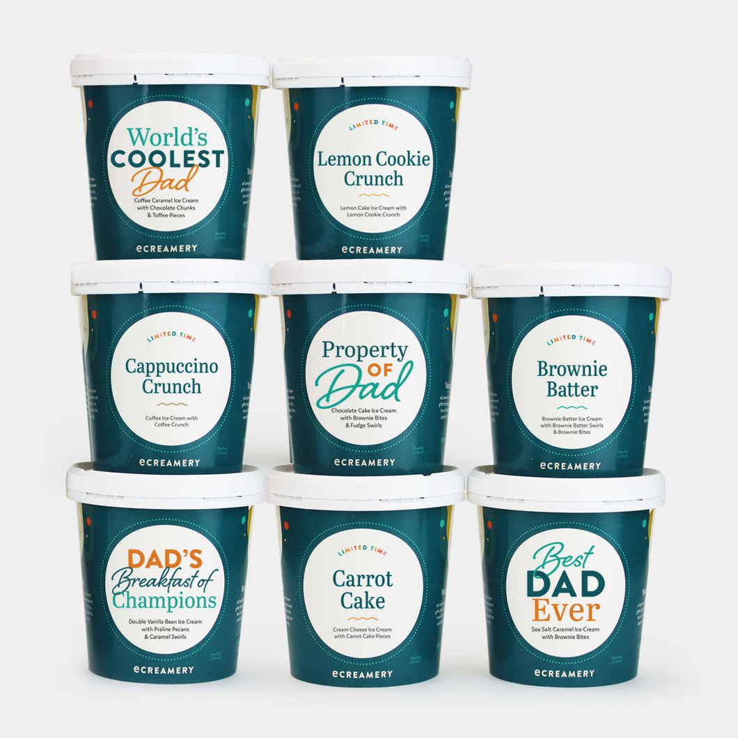 Father's Day Ice Cream Gift - 8 Pints