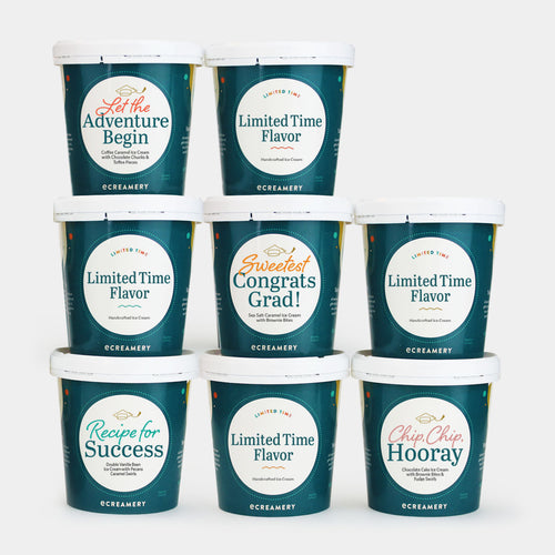 Graduation Ice Cream Gift - 8 Pints