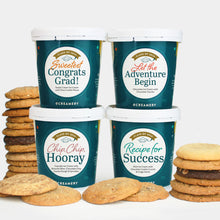Load image into Gallery viewer, Graduation Ice Cream Gift - 4 Pints &amp; 24 Cookies