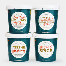Load image into Gallery viewer, Season&#39;s Eatings Ice Cream Gift - 4 Pints