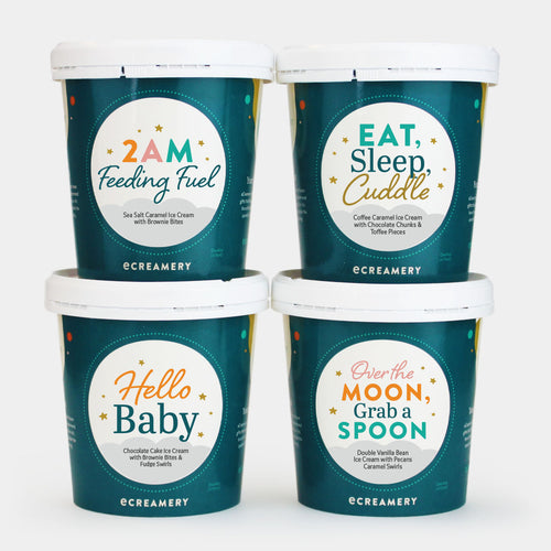 New Baby Ice Cream Gift - 4 Pints