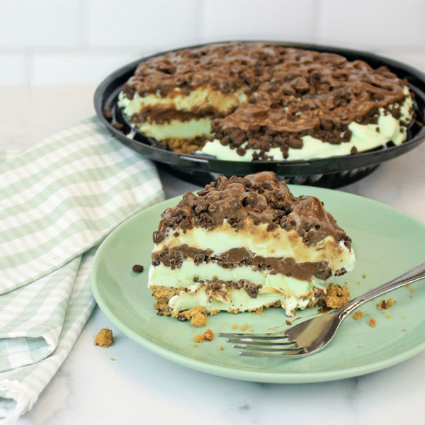 Photo of eCreamery's Mint Cookie Crunch Ice Cream Pie 