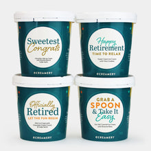 Load image into Gallery viewer, Retirement Ice Cream Gift - 4 Pints