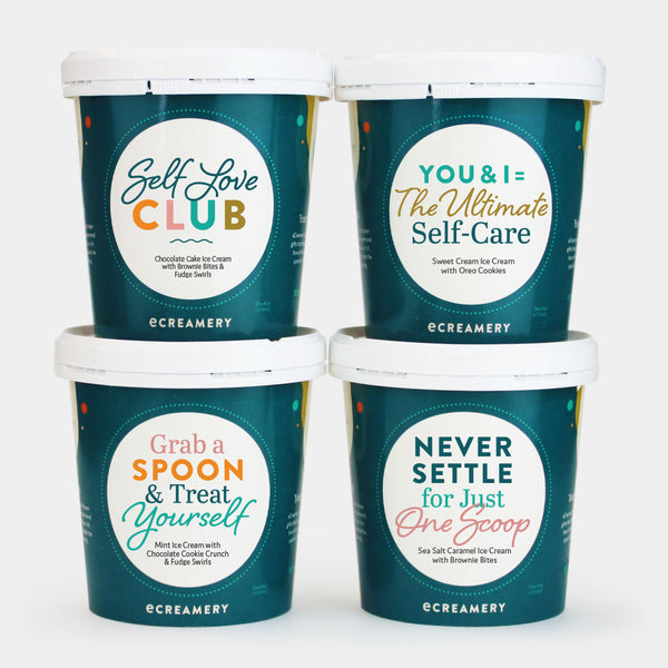 Self Care Ice Cream Gift - 4 Pints