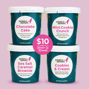 Susan G. Komen 4 Pint Ice Cream Gift