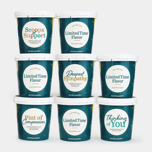 Sympathy Ice Cream Gift - 8 Pints