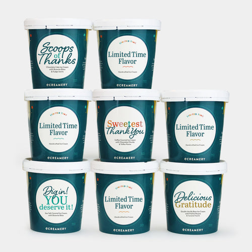 Thank You Ice Cream Gift - 8 Pints