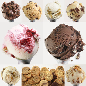 Be Mine Ice Cream Gift - 8 Pints & 24 Cookies