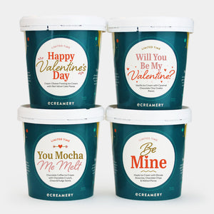 Be Mine Ice Cream Gift - 4 Pints