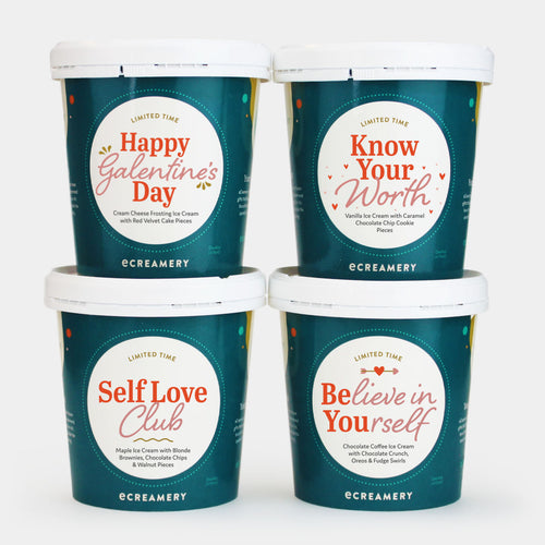 Galentine's Day Ice Cream Gift - 4 Pints