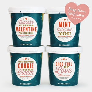 Be Mine Ice Cream Gift - 4 Pints