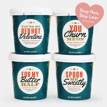 Load image into Gallery viewer, Red Hot Valentine Ice Cream Gift - 4 Pints