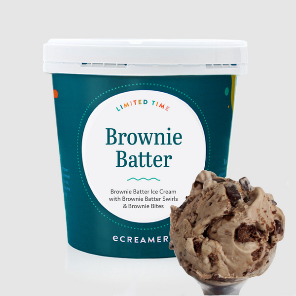 1 Pint - Brownie Batter Ice Cream