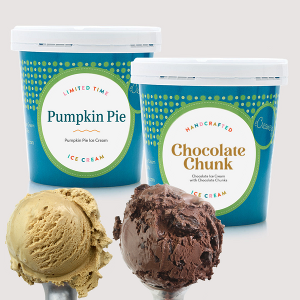 Bonus - 2 pint Pumpkin Pie & Chocolate Chunk