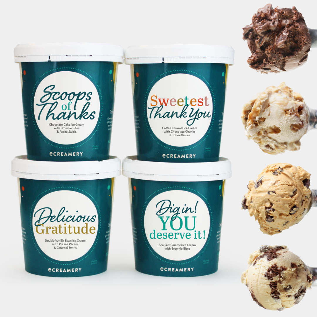 Special Occasion 5 Pint Ice Cream Collection by eCreamery Unique