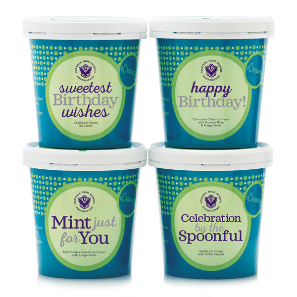 The Central High School Foundation Corporate Collection with Let's Celebrate Enclosure Card - eCreamery