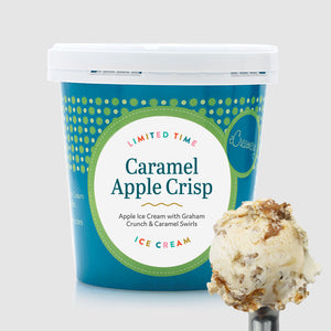 1 Pint - Caramel Apple Crisp Ice Cream
