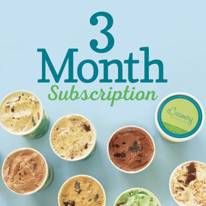 3 Month Subscription to Flavor of the Month Club - eCreamery