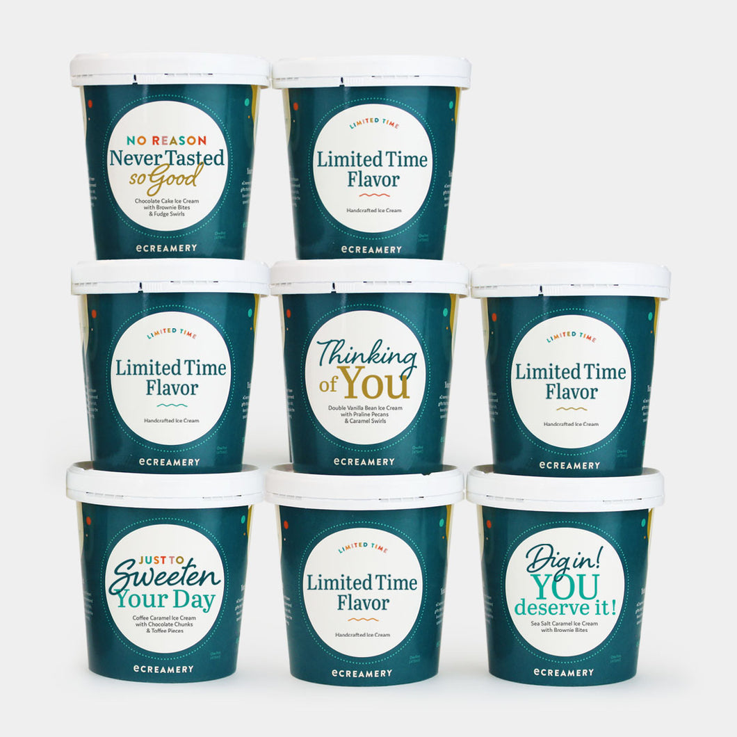 Just Because Ice Cream Gift - 8 Pints