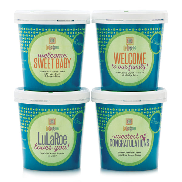LuLaRoe New Baby Corporate Collection - 4 Pints - eCreamery