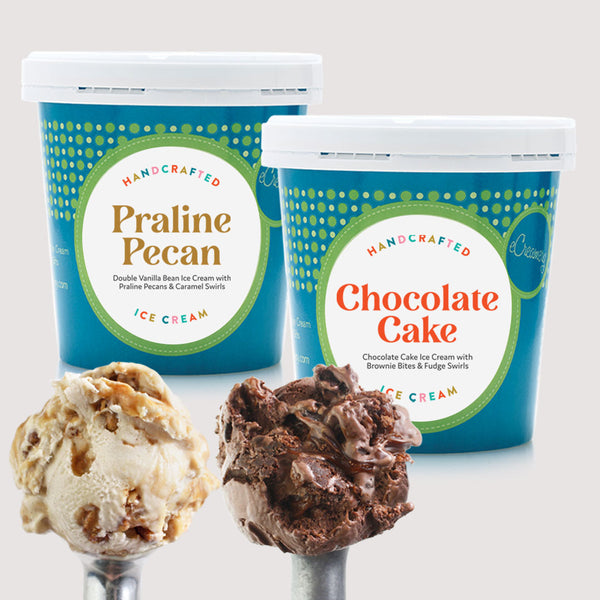 2 Pint - Chocolate Cake & Praline Pecan